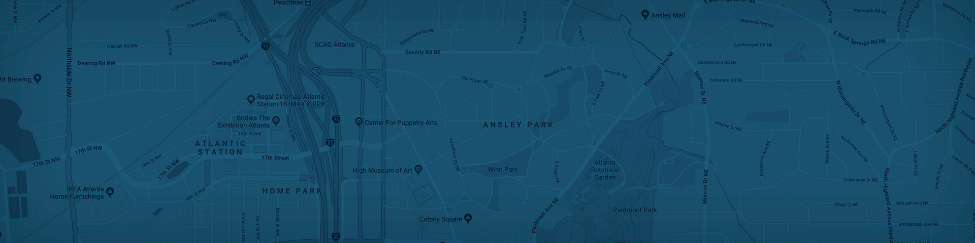 Ansley Park Map