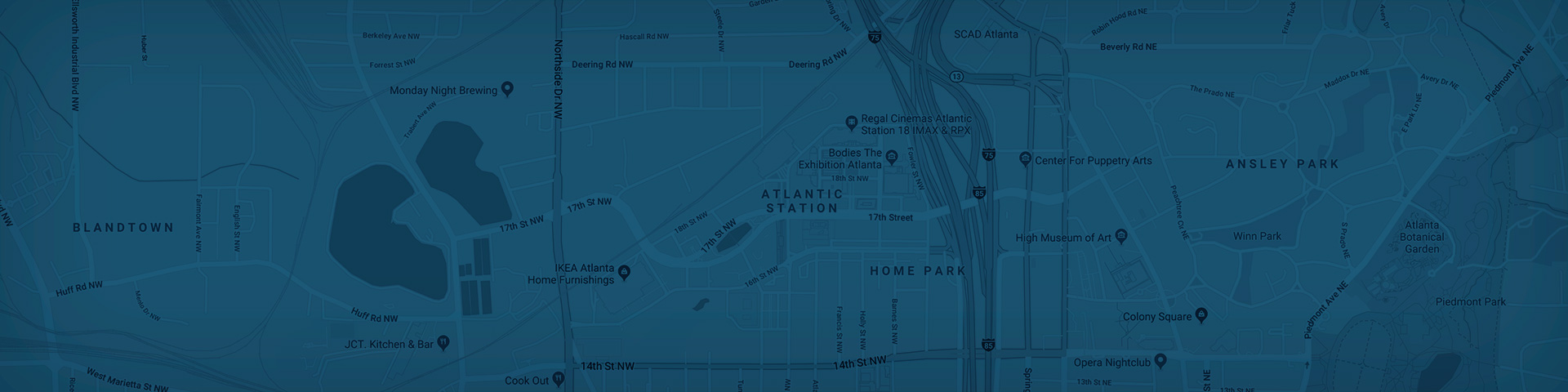 Atlantic Station Map